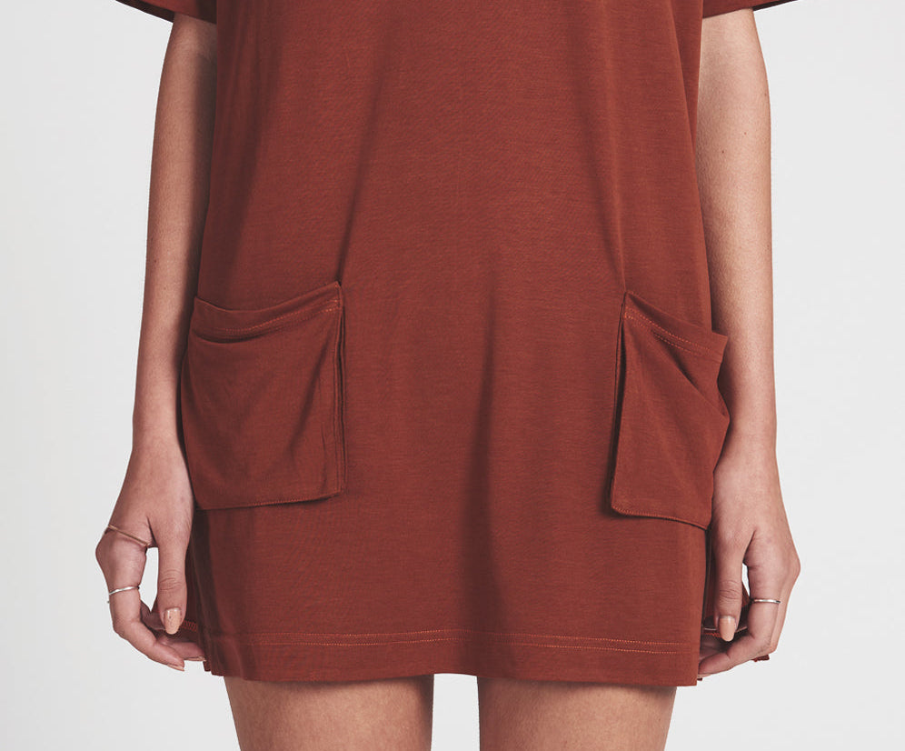 BUFFALO MODAL SLOUCHY DRESS