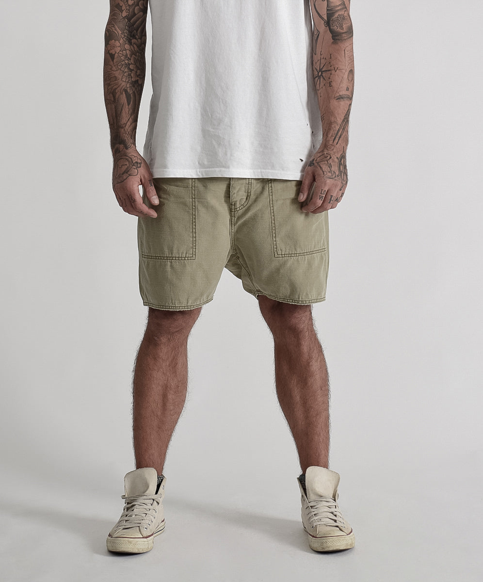 Products DROP CROTCH BUNKER SHORT