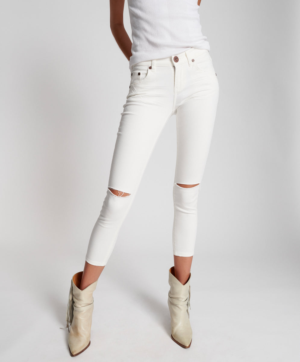 Jean Skinny One Teaspoon Freebirds - Taille 28 Blanc - Neuf Avec étiquette
