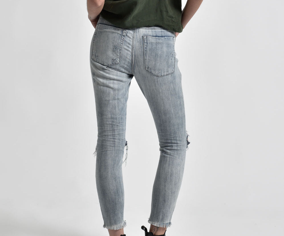 ROCKY HIGH WAIST FREEBIRDS BLUE