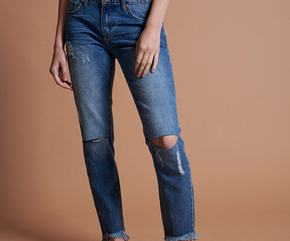 PACIFICA AWESOME BAGGIES STRAIGHT LEG JEANS
