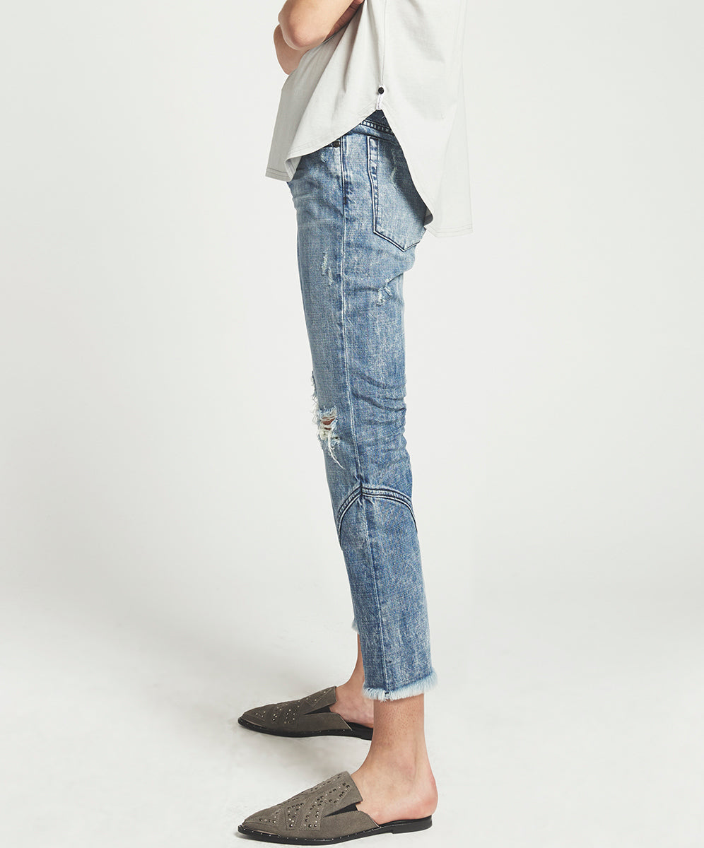 Products BLUE SOCIETY KICKS LOW WAIST KICK FLARE JEAN