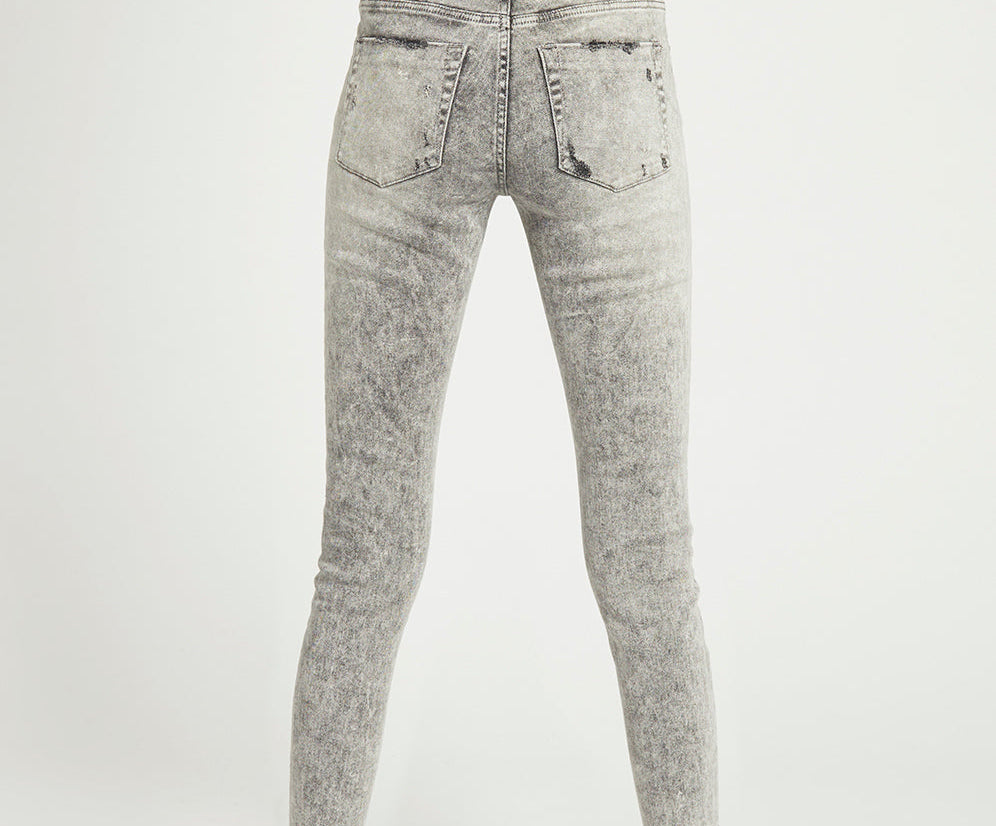 GREY SPIRIT FREEBIRDS II HIGH WAIST SKINNY JEAN