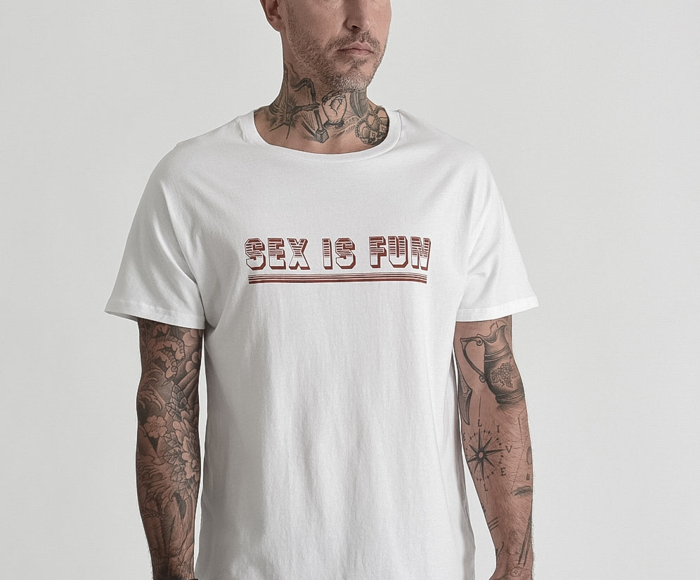 SEX IS FUN TEE WHITE