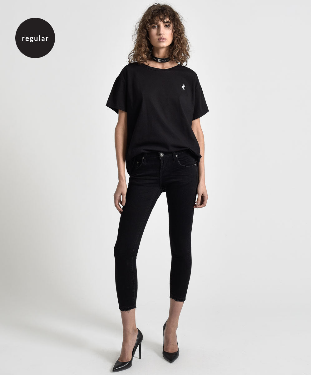 Products BLACK PUNK FREEBIRDS II LOW WAIST SKINNY JEANS