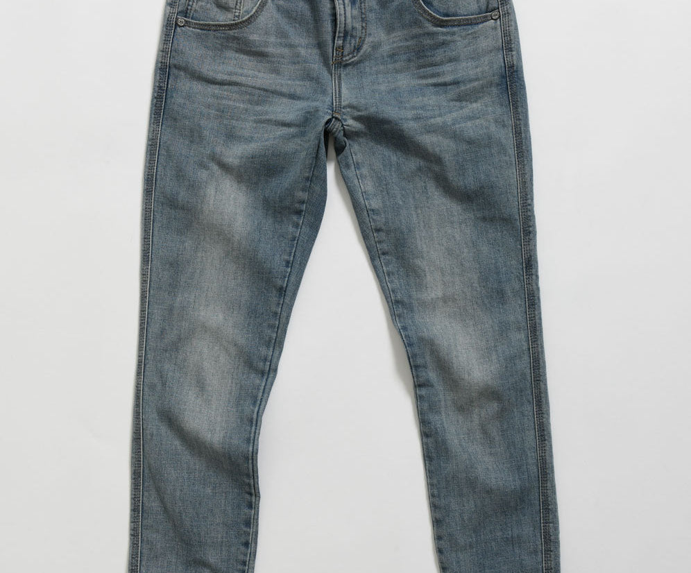 Freebirds Ii Low Waist Stretch Skinny Denim Jeans - Storm Buoy