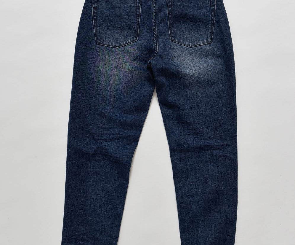 Awesome Baggies High Waist Straight Leg Denim Jeans - Lone Star