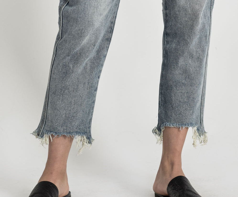 STORM BOY AWESOME BAGGIES STRAIGHT LEG JEANS BLUE