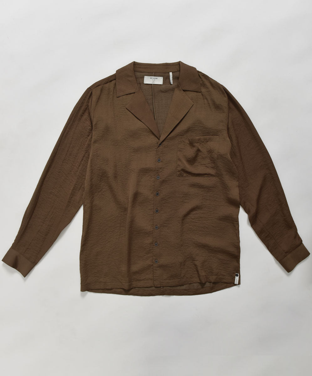 Products FAUX SILK SHIRT