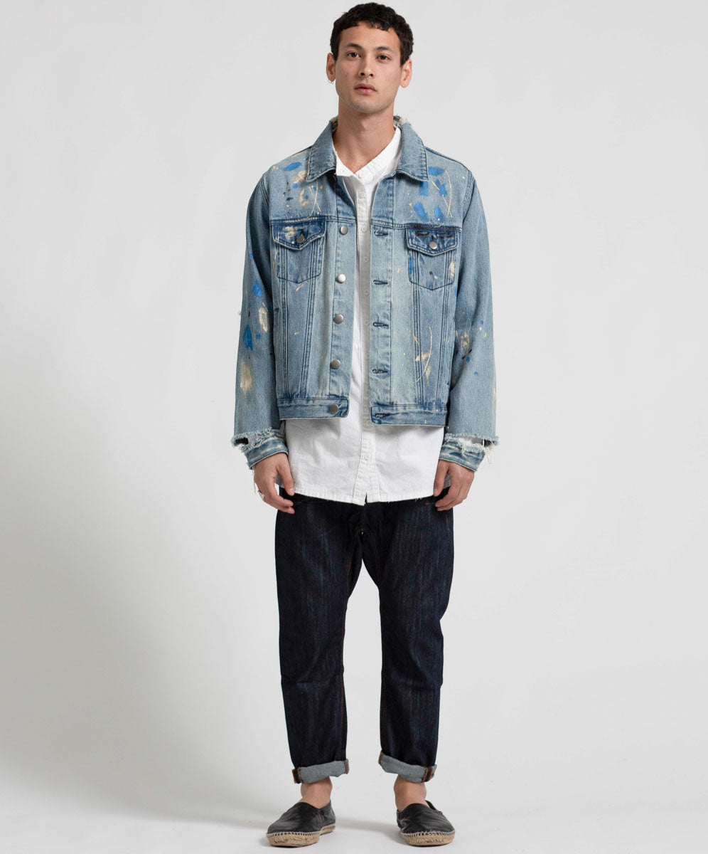 Products PAINTED DENIM JACKET