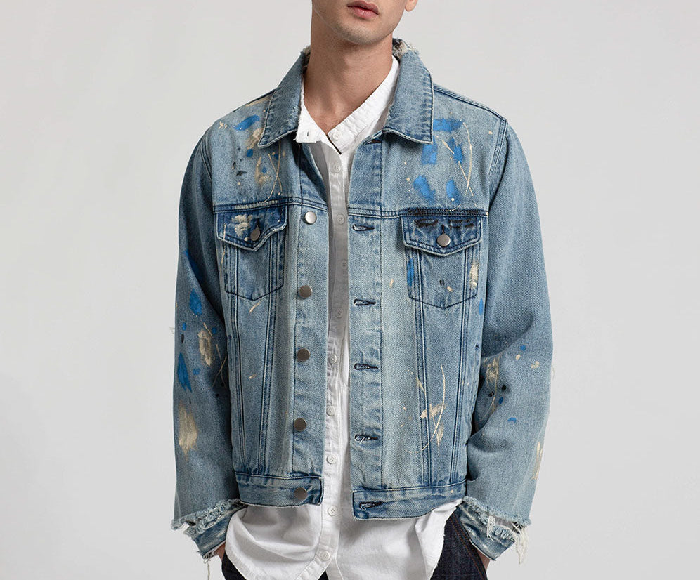 PAINTED DENIM JACKET