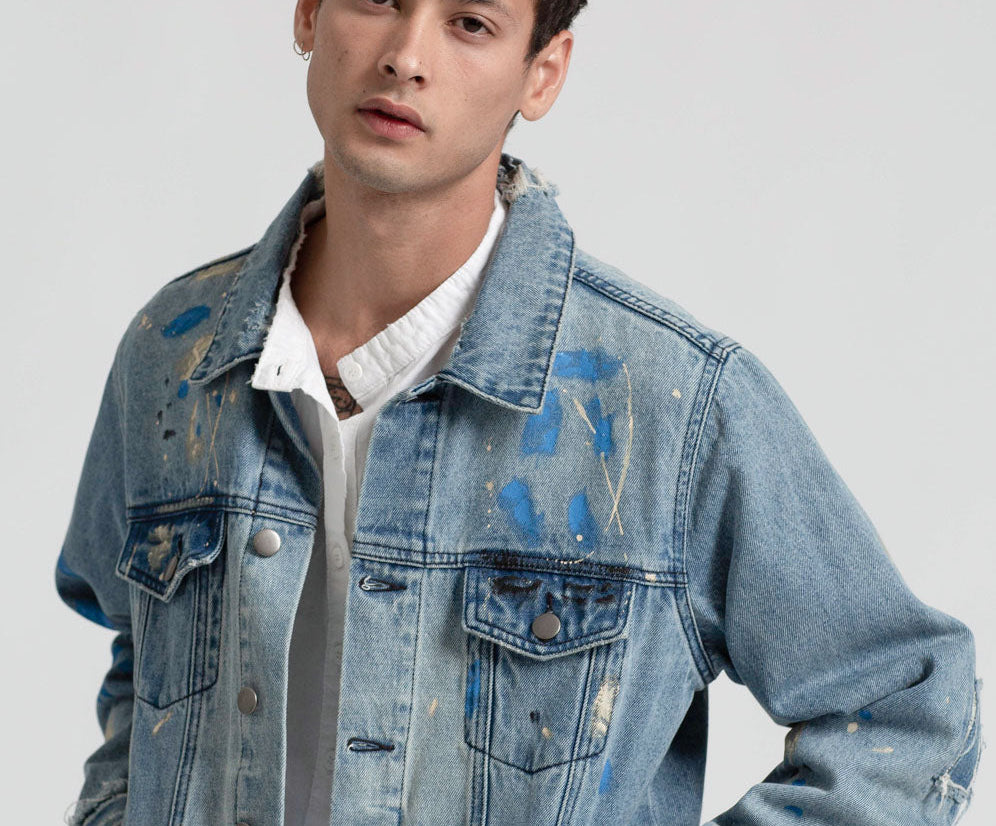 PAINTED DENIM JACKET