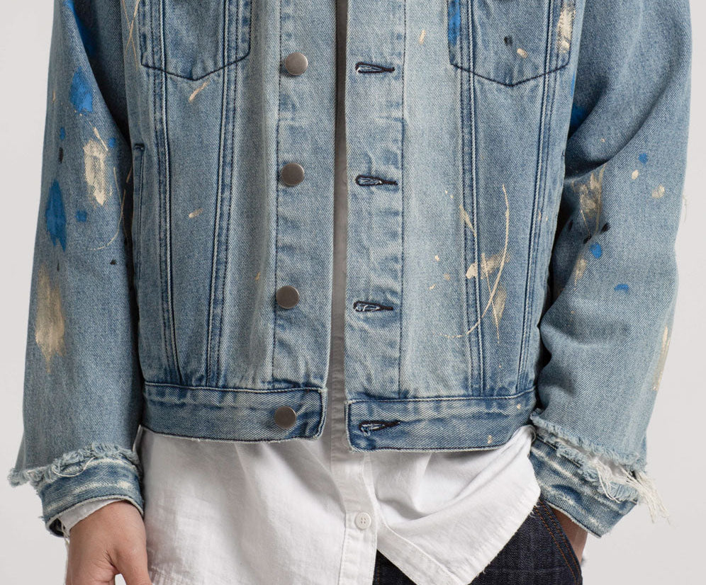 PAINTED DENIM JACKET