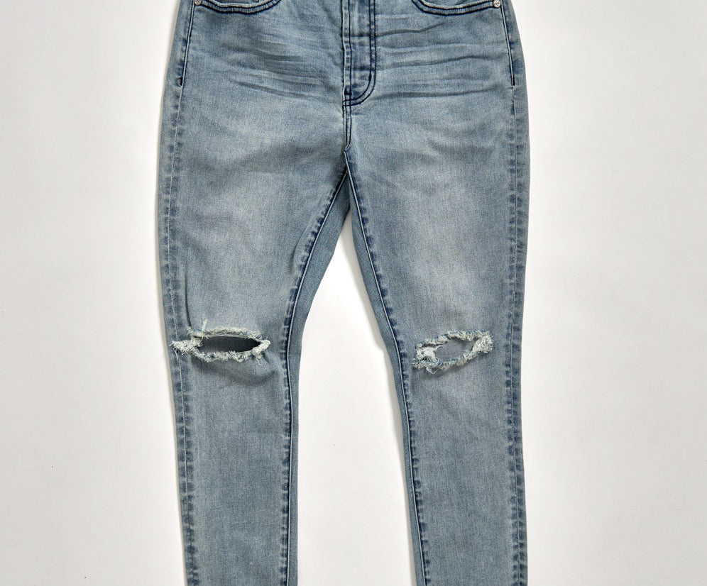 Freebirds Ii High Waist Stretch Skinny Denim Jeans - Cobaine