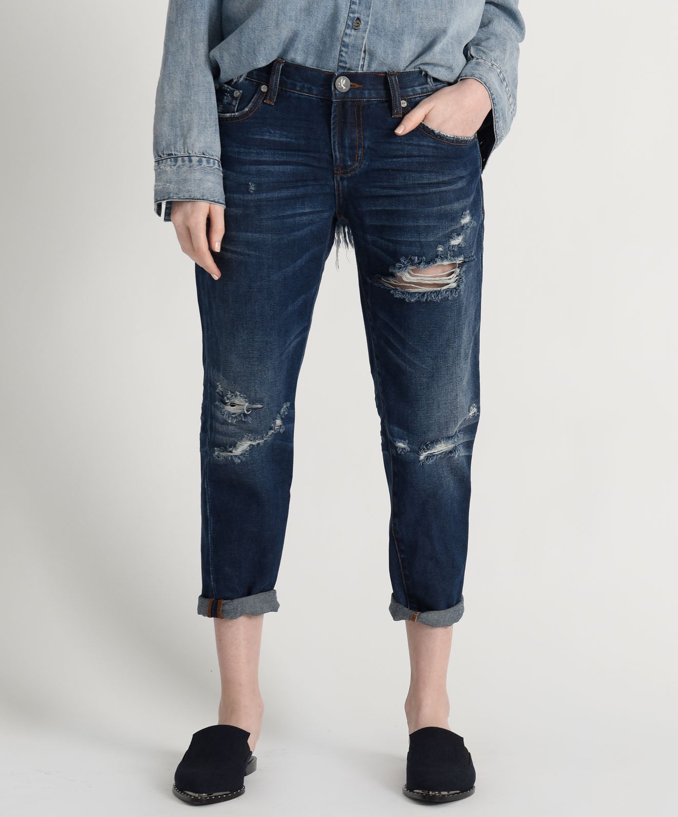 Products BLUE MOON AWESOME BAGGIES STRAIGHT LEG JEANS