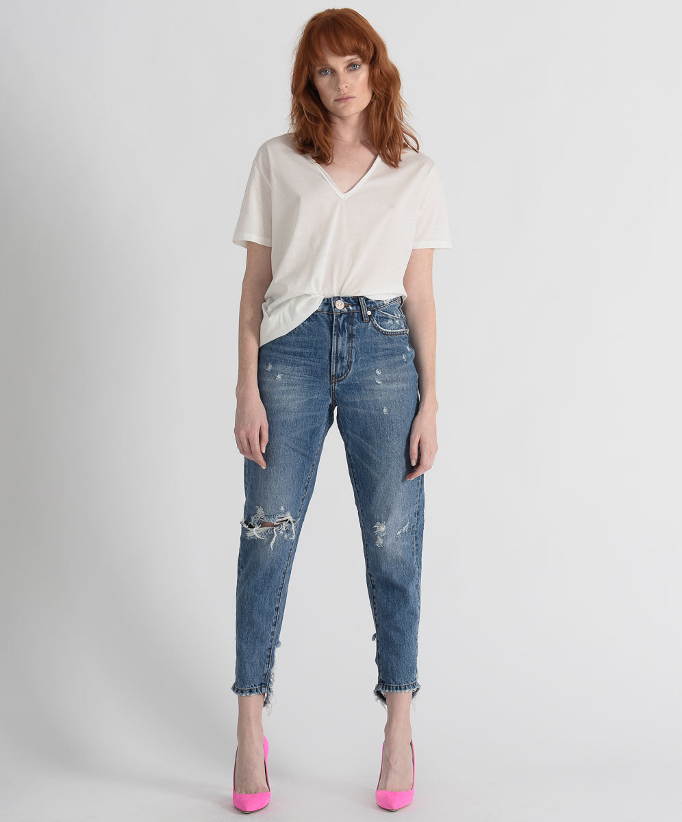 Products JOHNNY BLUE LEGEND HIGH WAIST MOM JEAN