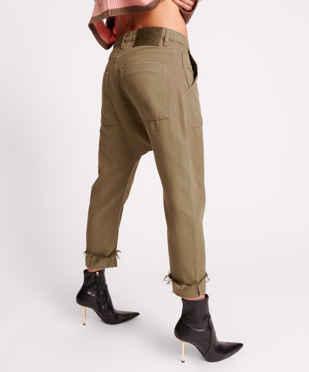 SAFARI SINNERS LOW WAIST TAPERED PANT