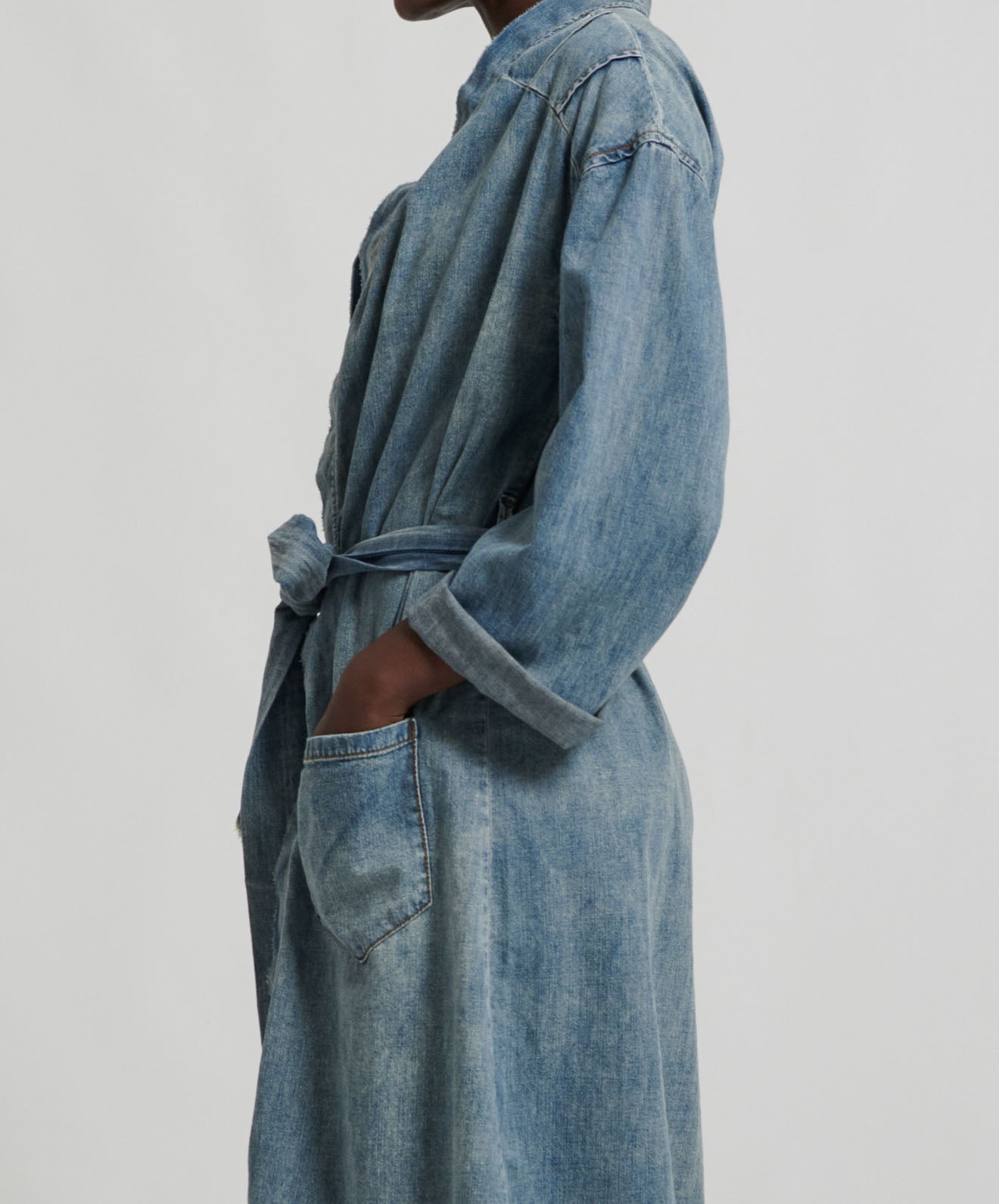 Products BLUE JACK CHAMBRAY ROBE