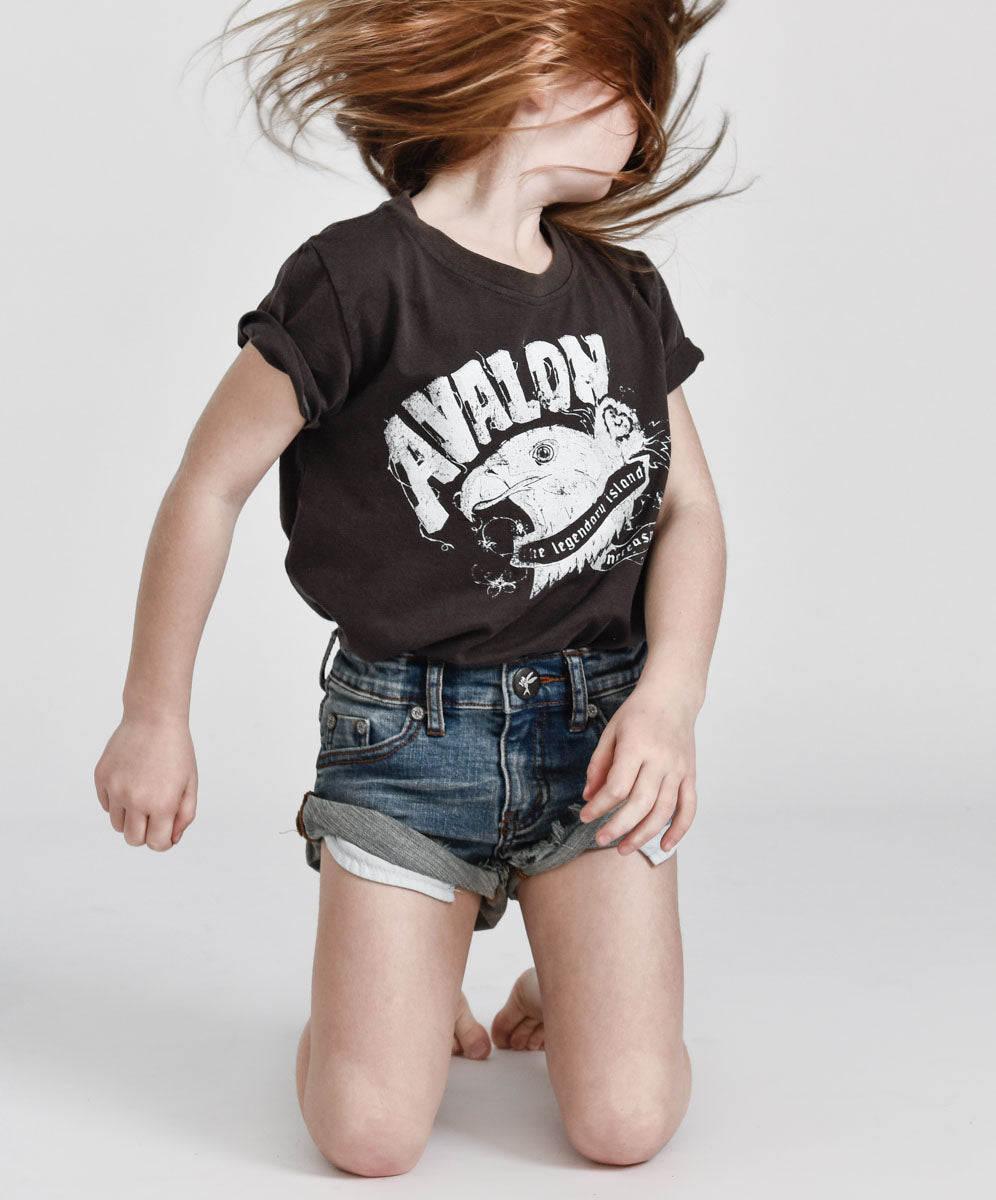 Products Kids Bandits Low Waist Denim Shorts - Superstar Blue