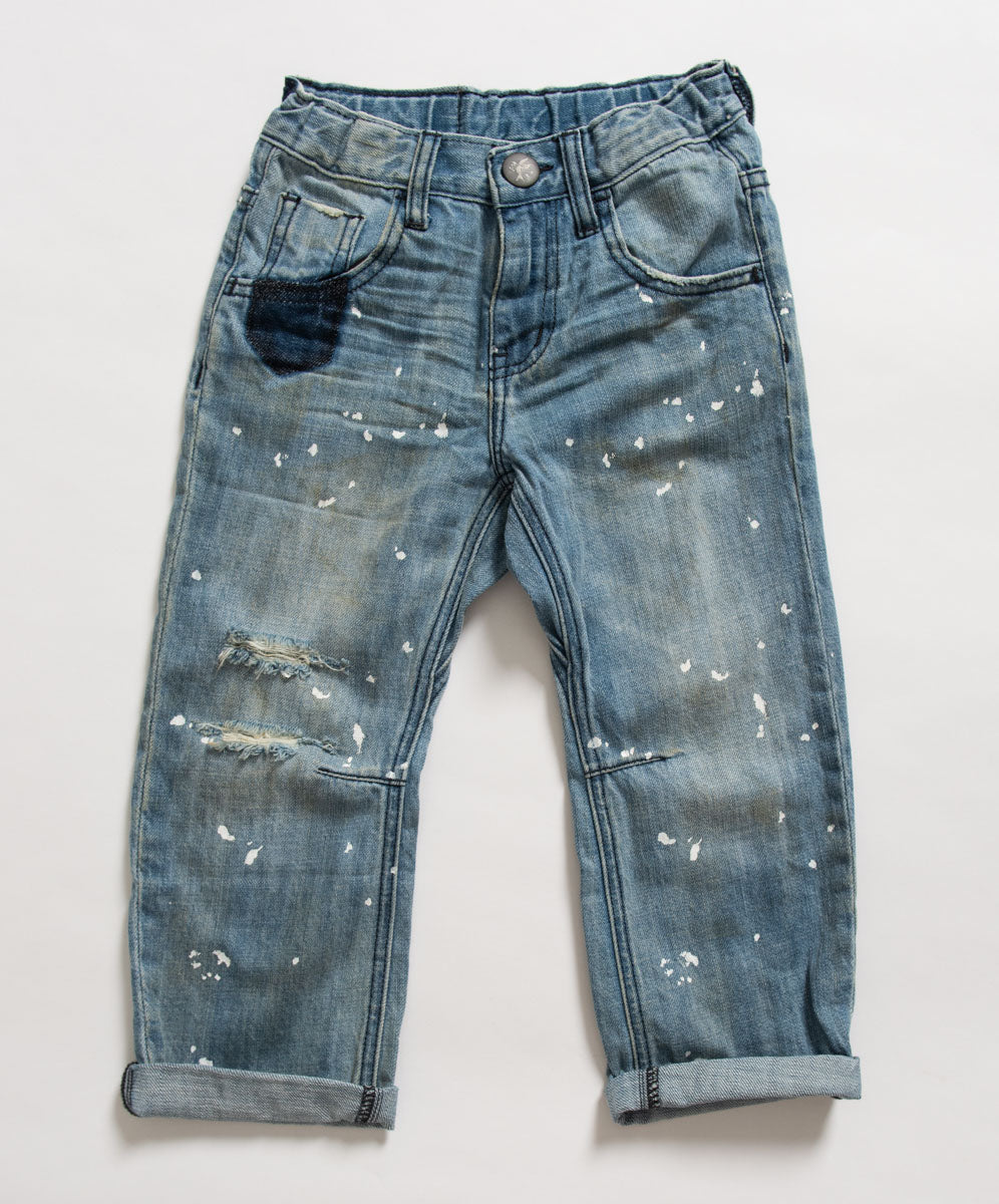 Products KIDS SAINTS BOYFRIEND JEAN BLUE