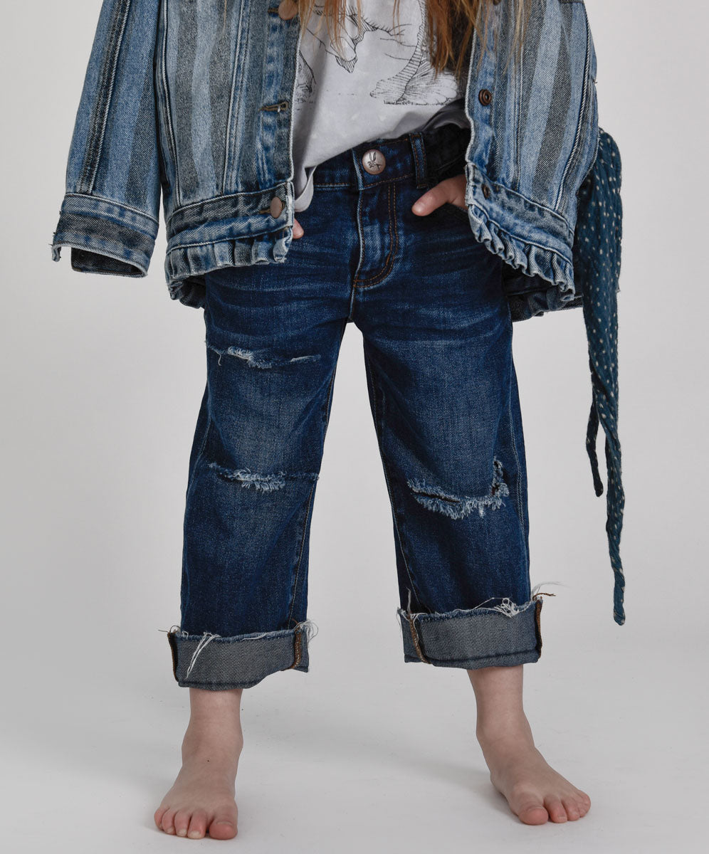 Products KIDS HOOLIGANS LOW WAIST RELAXED STRAIGHT LEG JEAN
