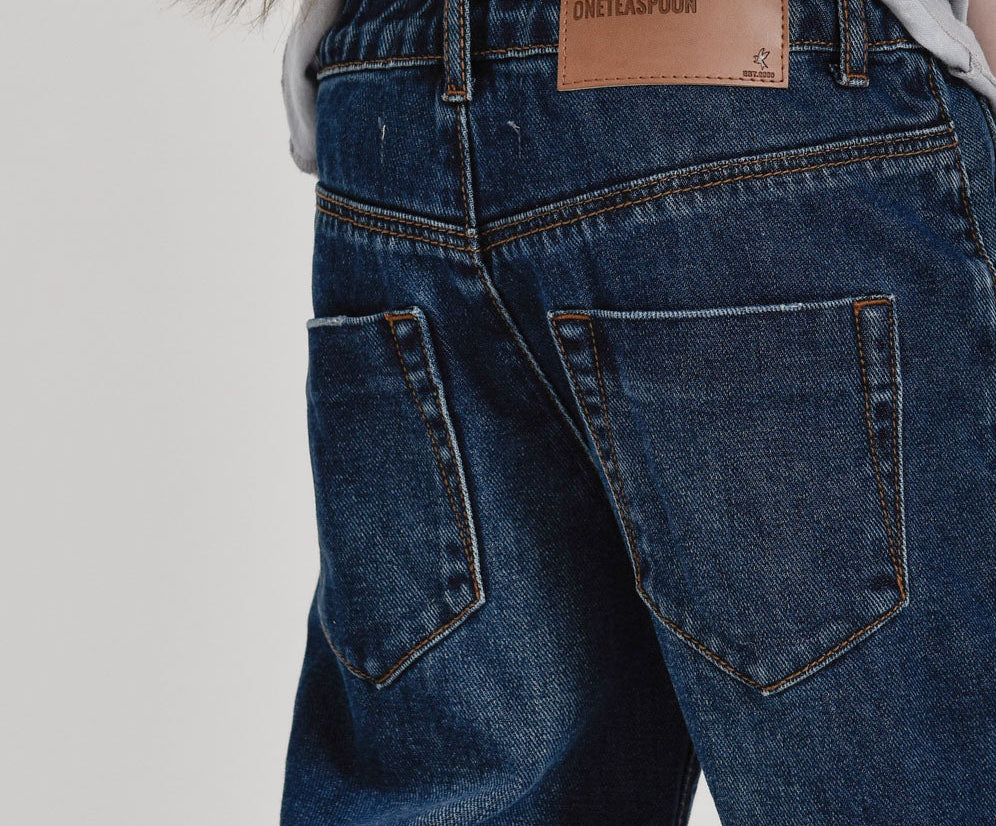 KIDS HOOLIGANS LOW WAIST RELAXED STRAIGHT LEG JEAN