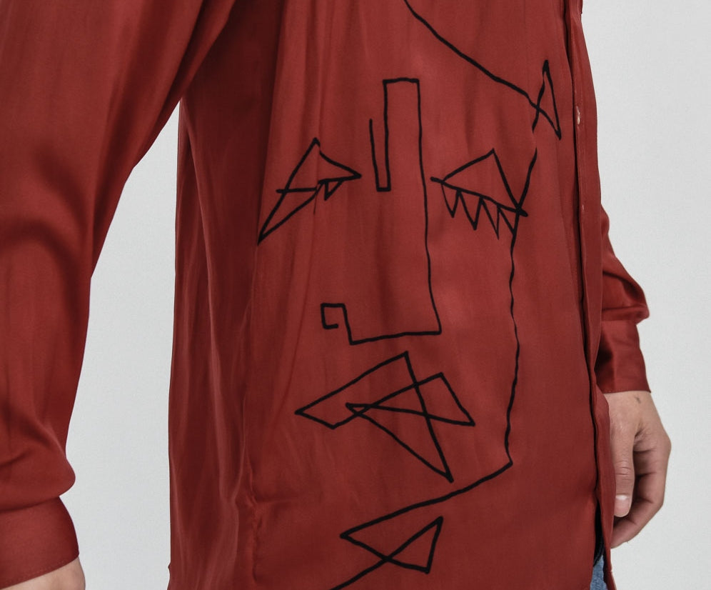 ABSTRACT DANDY SHIRT