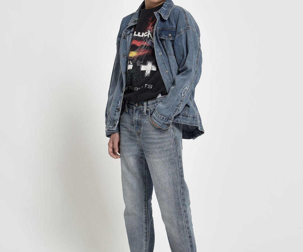 KIDS AWESOME BAGGIES STRAIGHT LEG JEAN