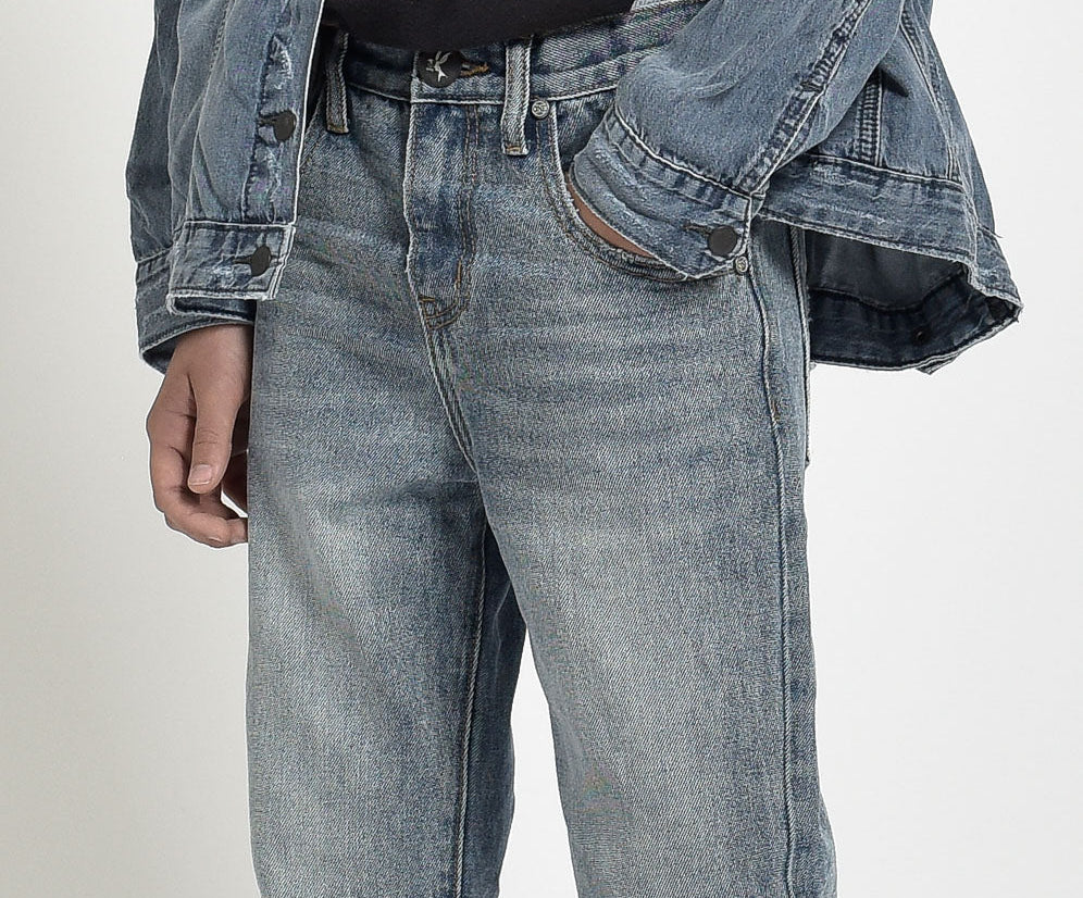 KIDS AWESOME BAGGIES STRAIGHT LEG JEAN