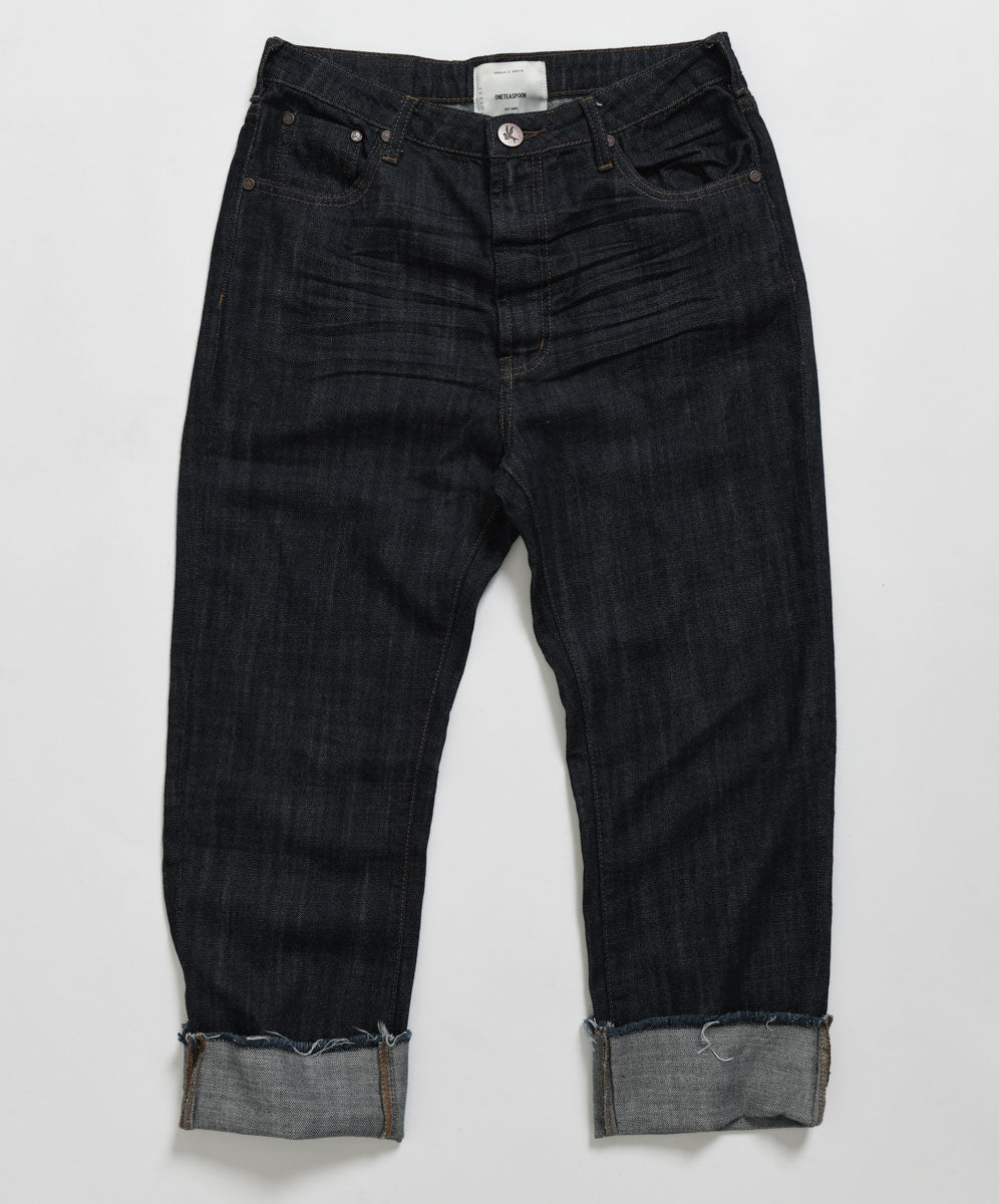 Products ORGANIC RAW BANDIT JEAN BLUE