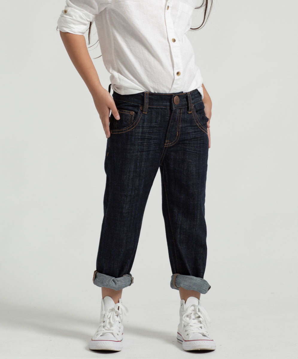 Products ORGANIC RAW BANDIT JEAN BLUE