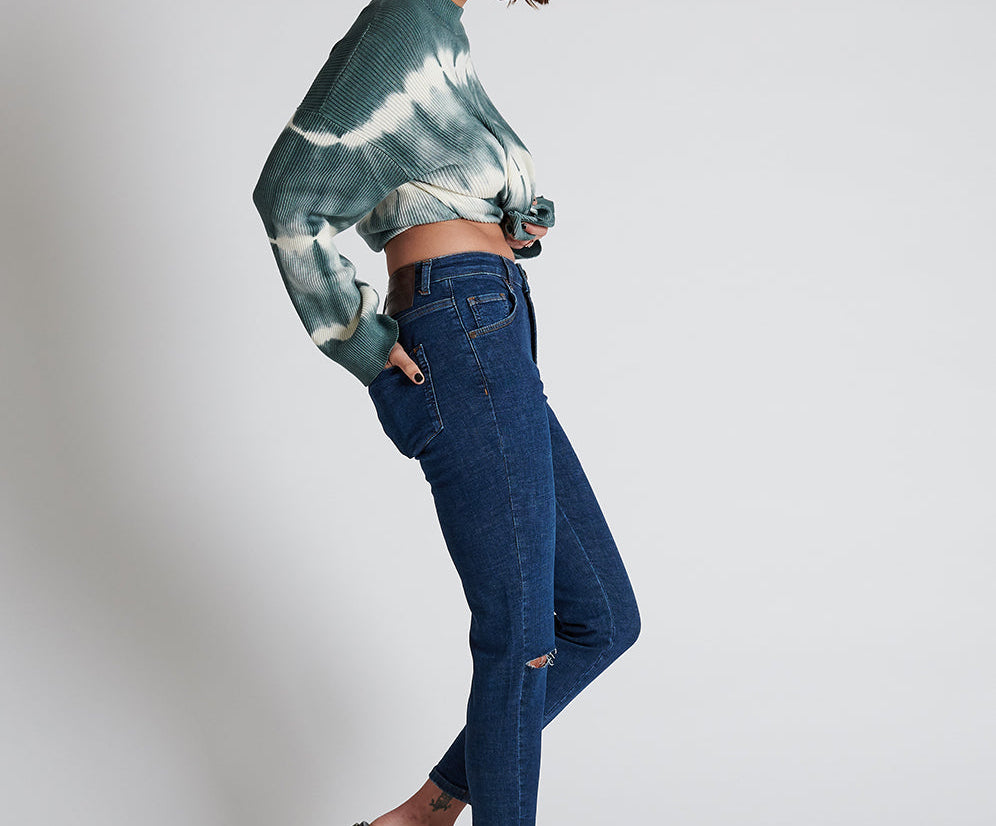 Freebirds Ii Super High Waist Stretch Skinny Denim Jeans - Alabama