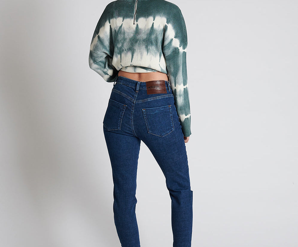 Freebirds Ii Super High Waist Stretch Skinny Denim Jeans - Alabama