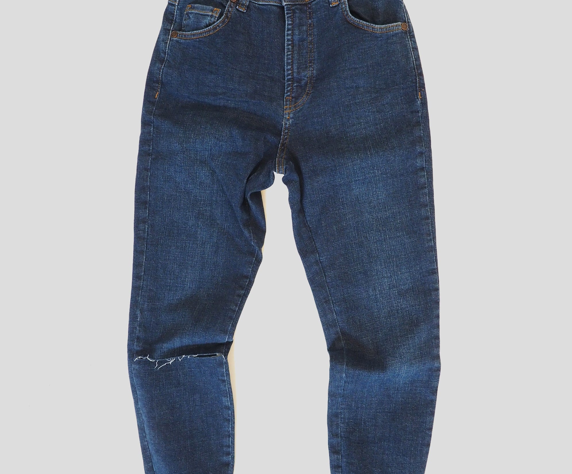 Freebirds Ii Super High Waist Stretch Skinny Denim Jeans - Alabama