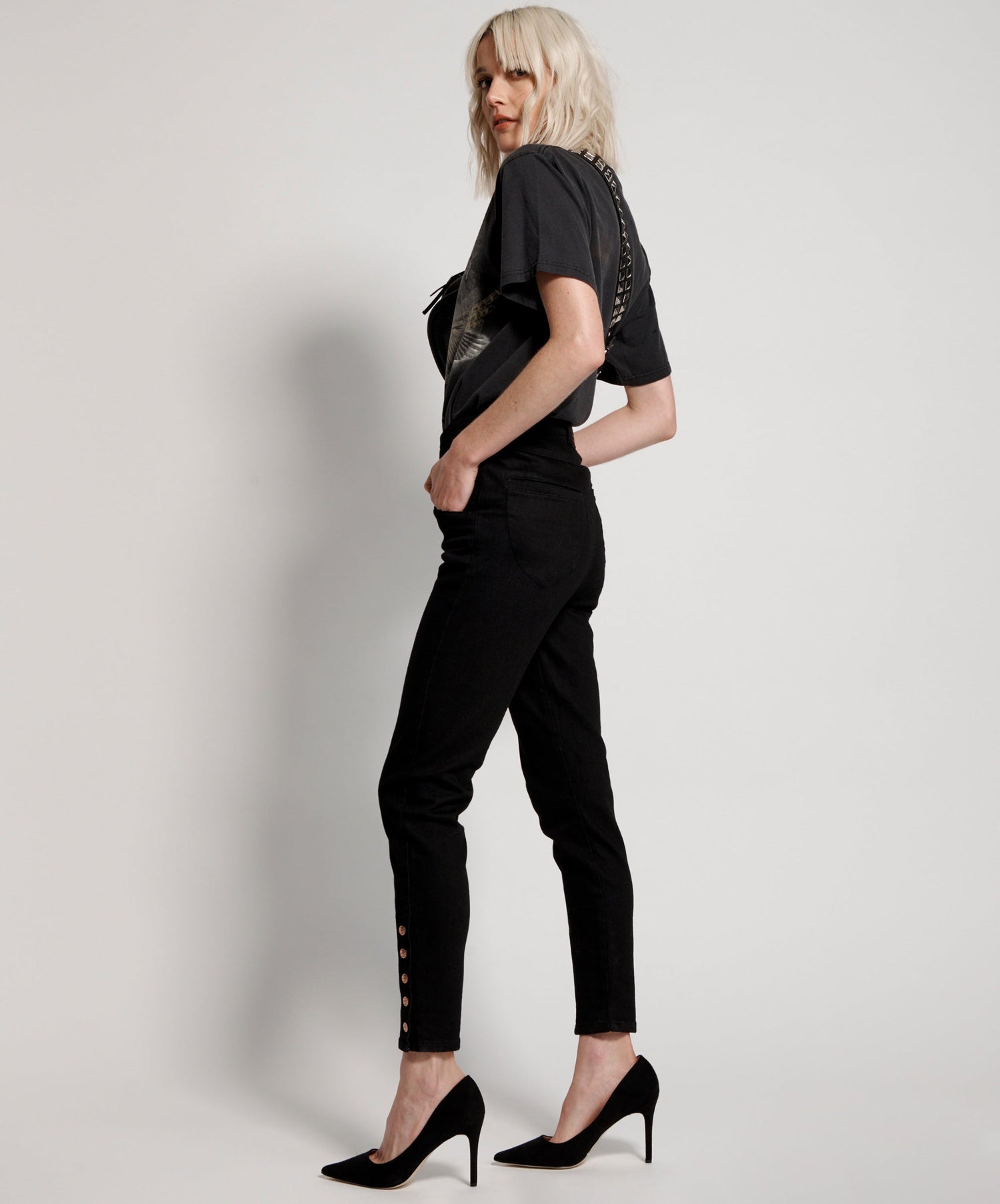 Products BLACK SWAN PREACHERS HIGH WAIST SKINNY JEAN