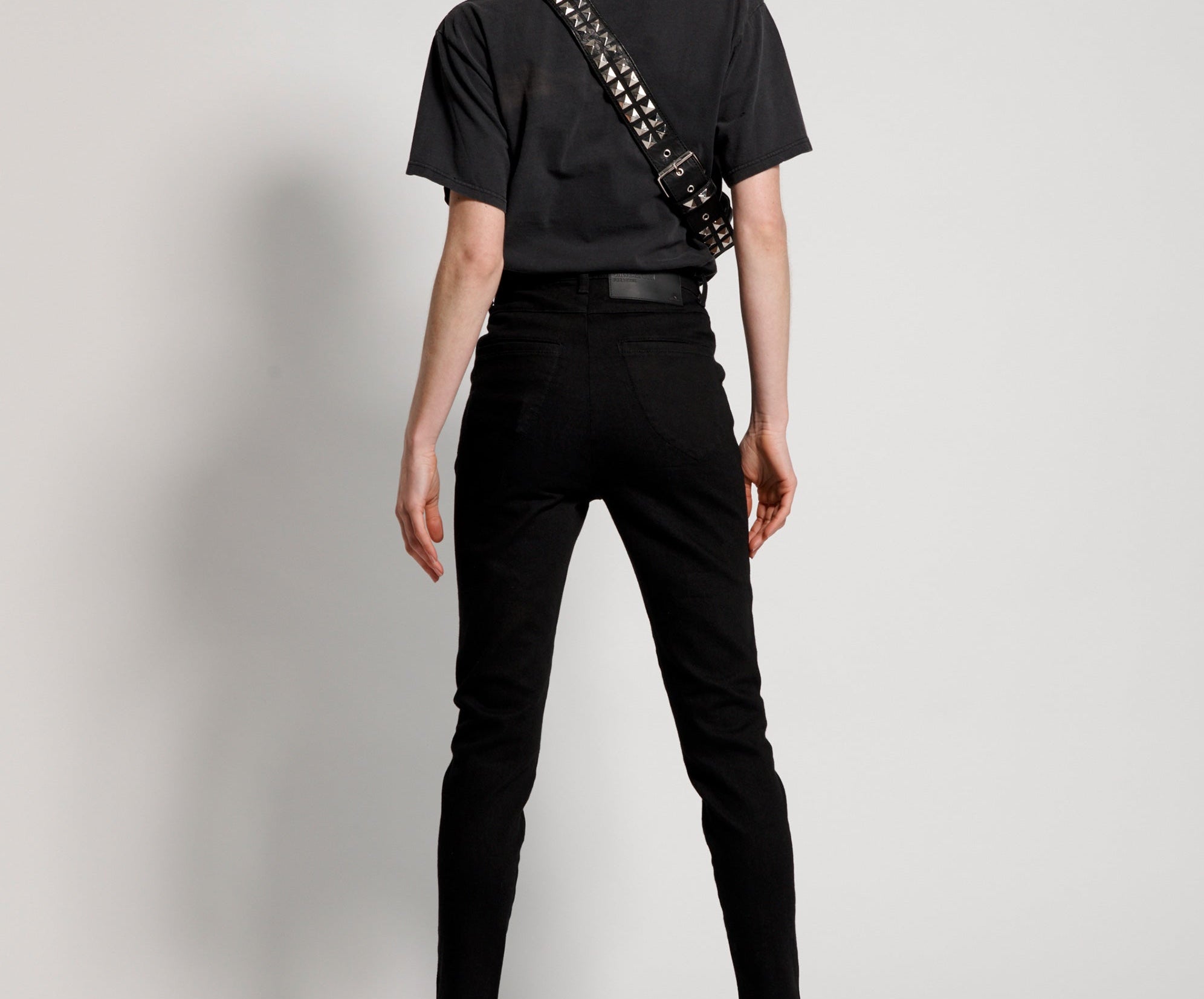 BLACK SWAN PREACHERS HIGH WAIST SKINNY JEAN