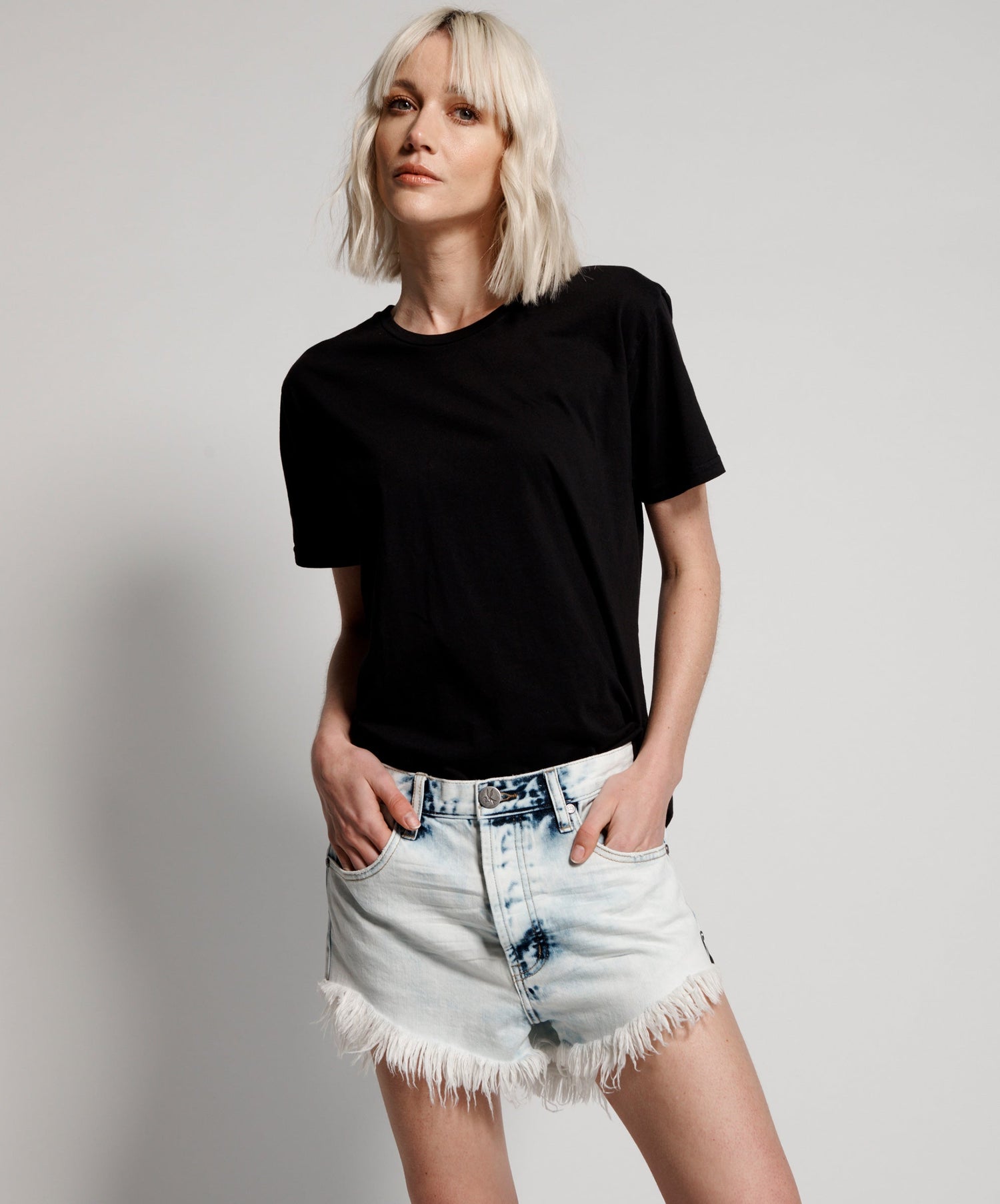 Products CLASSIC OUTLAWS MID LENGTH DENIM SHORT