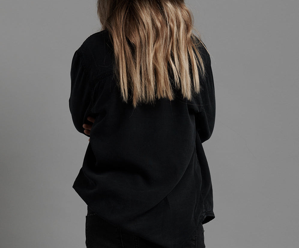KIDS FOX BLACK ORGINAL LIBERTY SHIRT