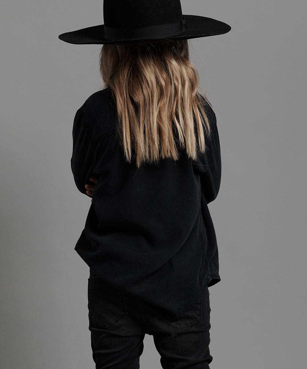 Products KIDS FOX BLACK ORGINAL LIBERTY SHIRT