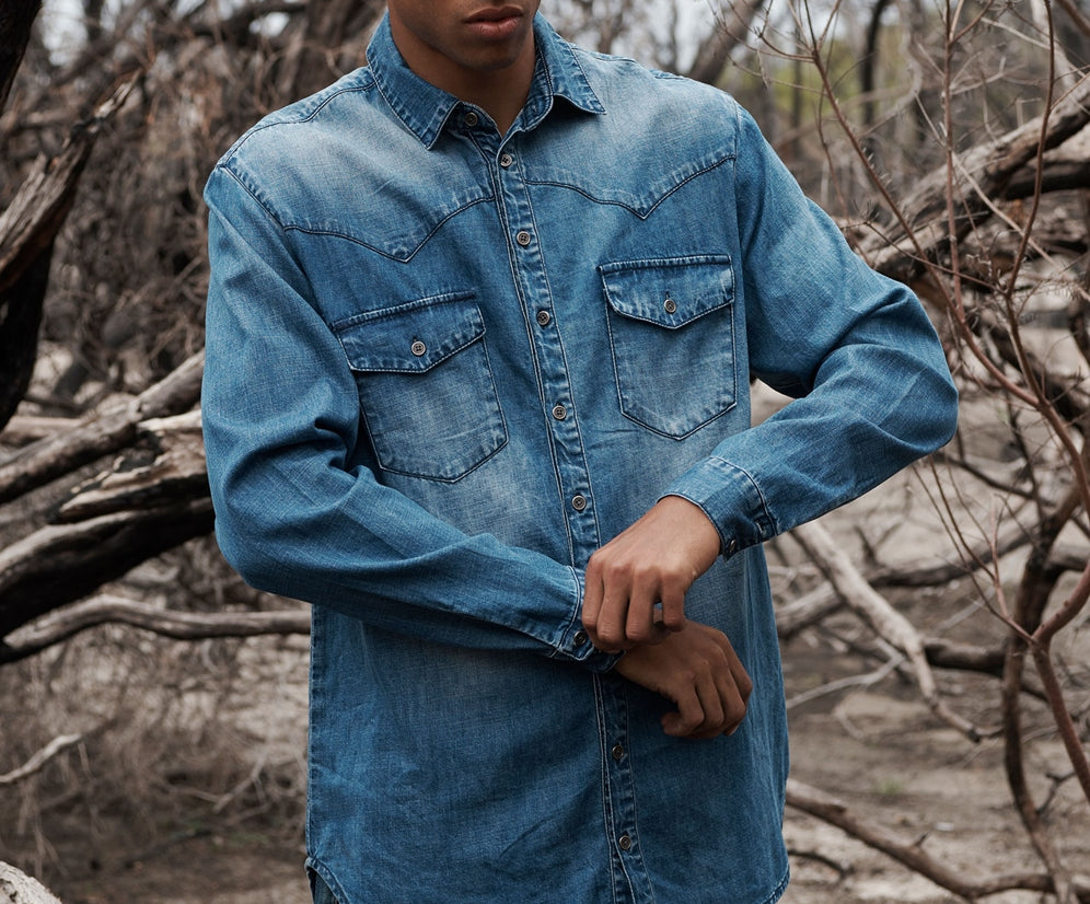 RANCH NEW VINTAGE DENIM SHIRT