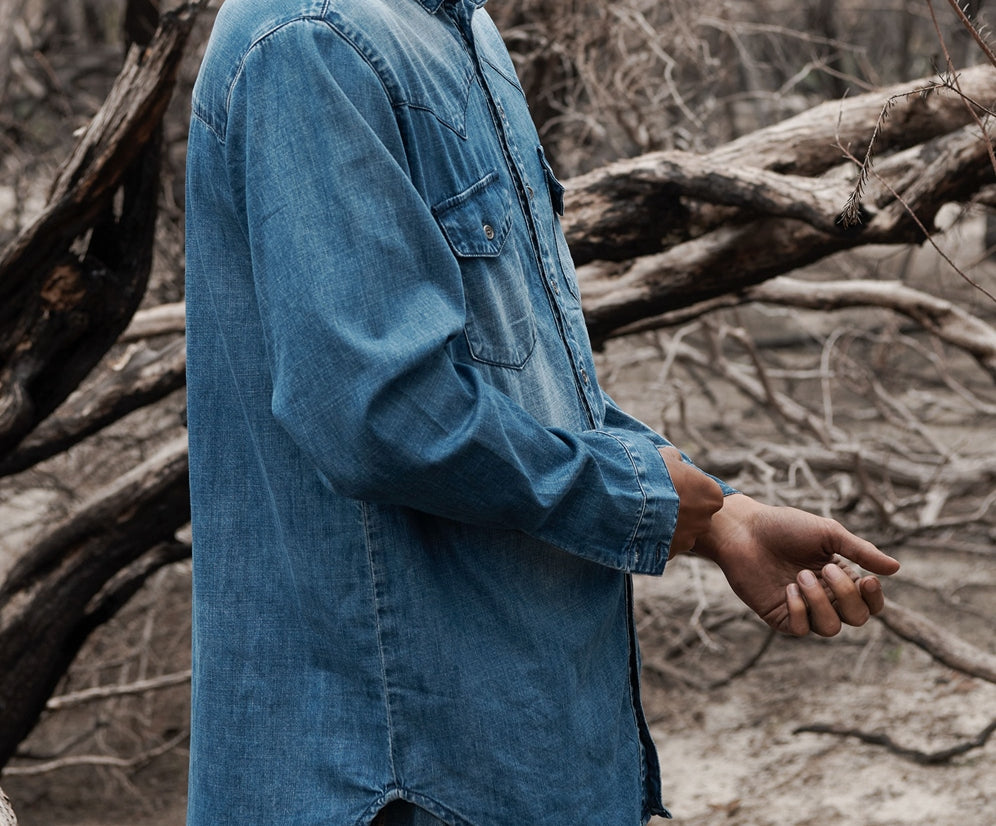 RANCH NEW VINTAGE DENIM SHIRT