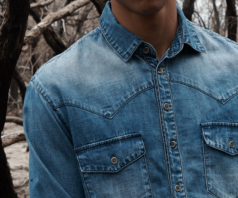 RANCH NEW VINTAGE DENIM SHIRT