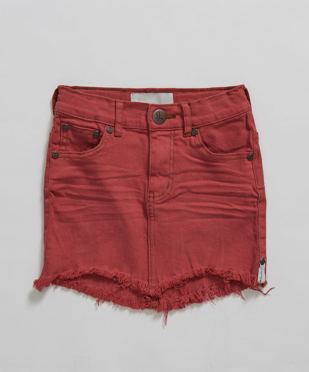 Products KIDS RED PUNK 2020 MINI SKIRT