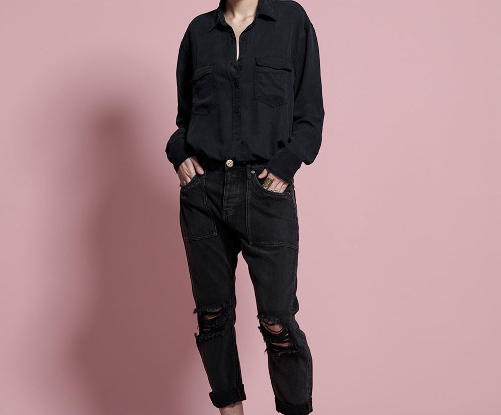 DOUBLE BASS SAINTS BOYFRIEND JEAN