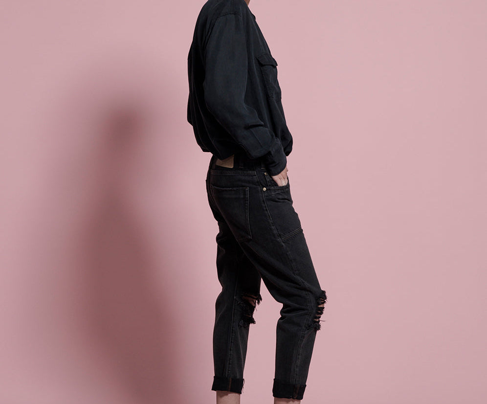 DOUBLE BASS SAINTS BOYFRIEND JEAN