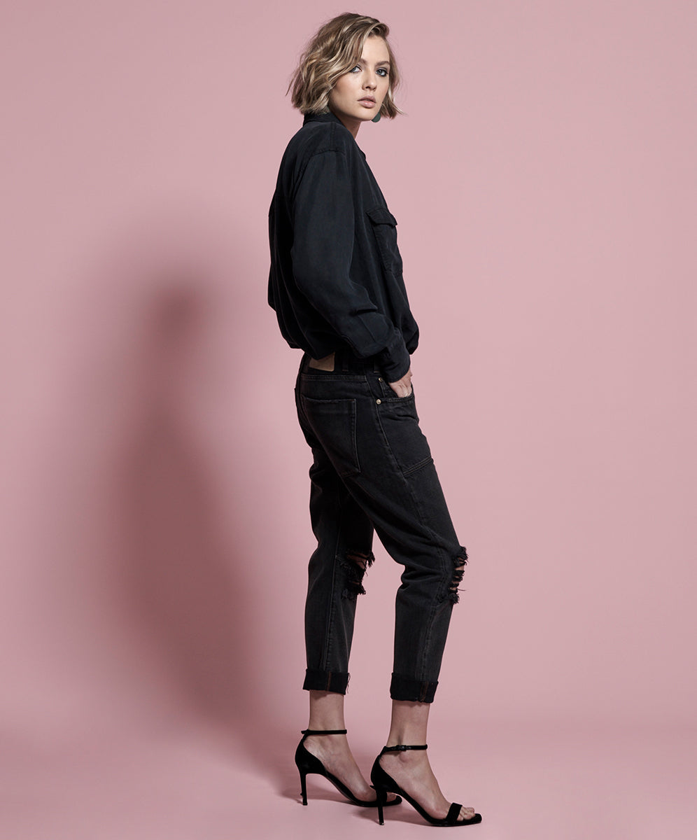 Products DOUBLE BASS SAINTS BOYFRIEND JEAN