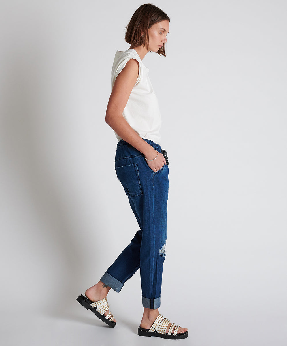 Products BLUEMOON SHABBIES DRAWSTRING JEAN