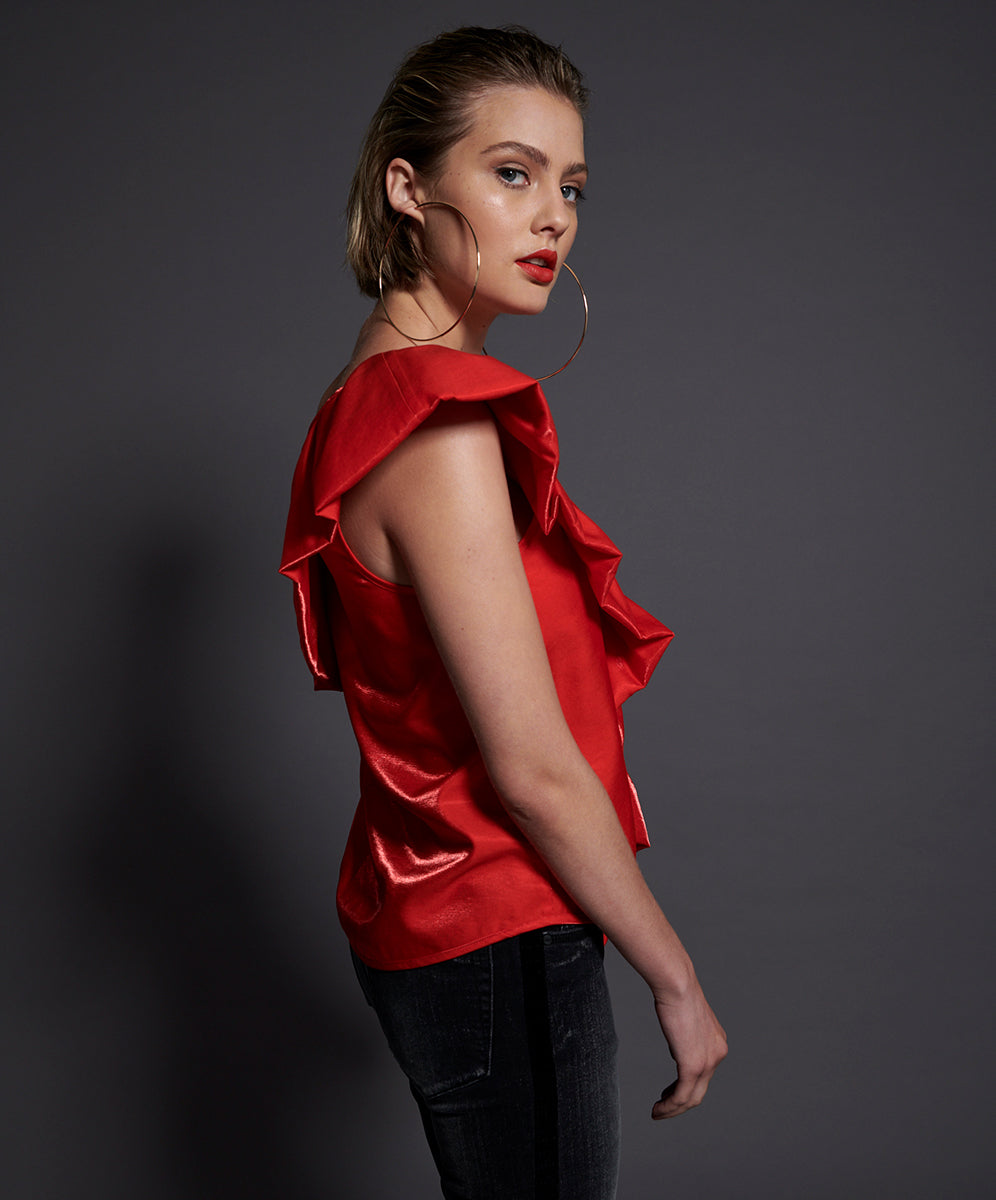 Products Ashley Top - 80S Red