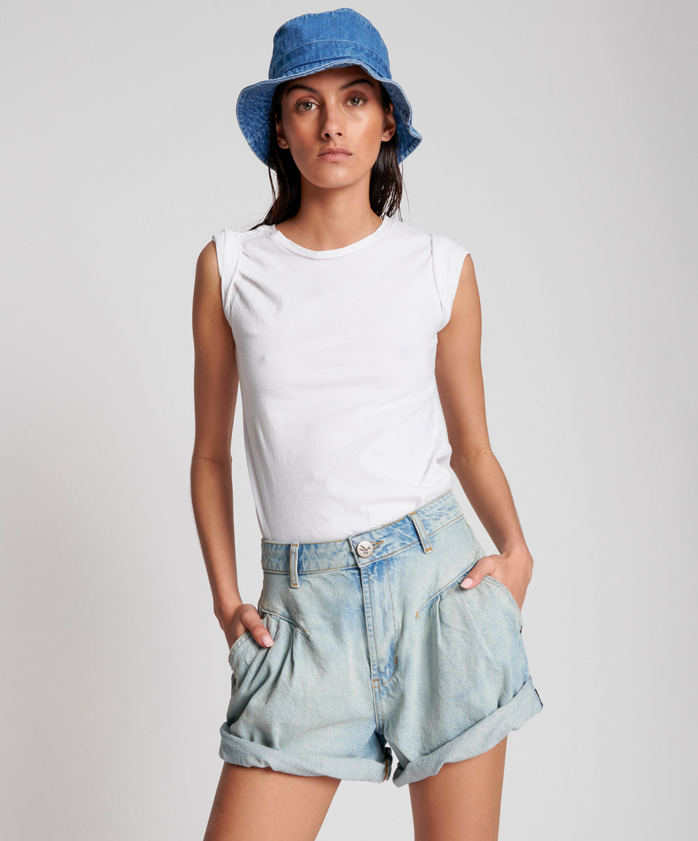 Products KANSAS STREETWALKERS HIGH WAIST 80S SHORT