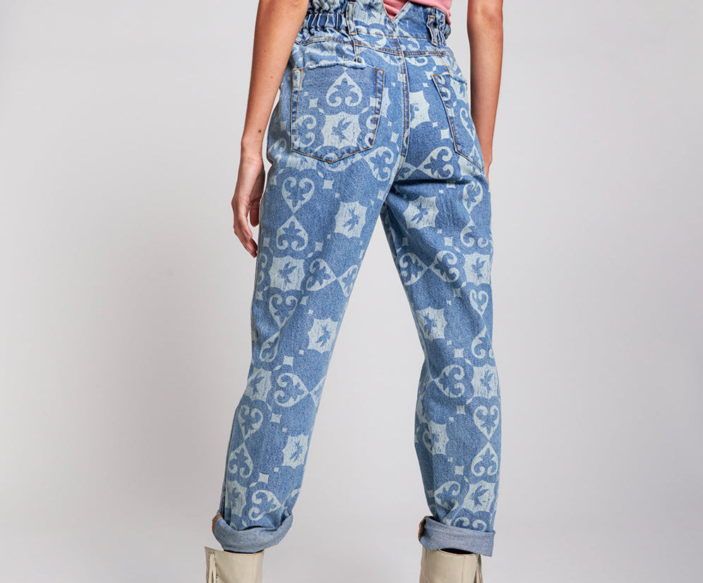 Pioneer Vintage 80S Fit High Waist Denim Jeans - Texan Bower Bird